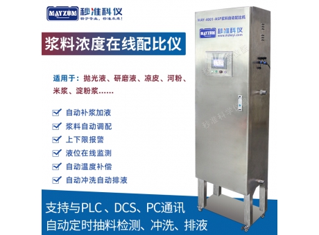 ASP浆料在线浓度配比机