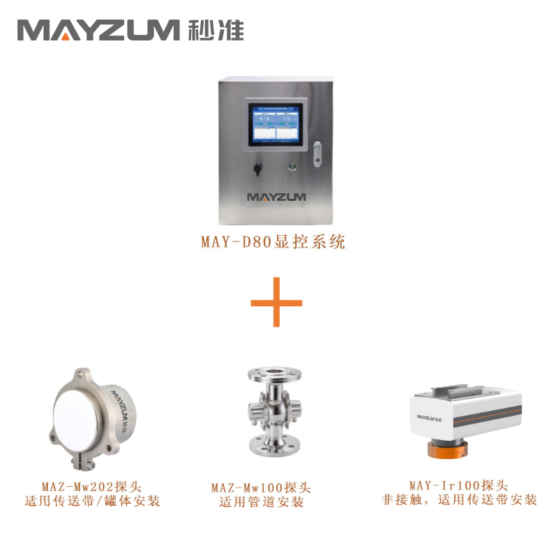 成品纤维膜丝在线水分计